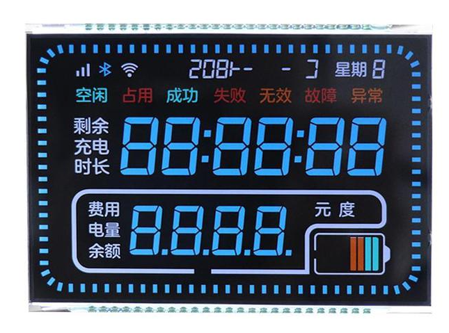 段码LCD液晶显示屏的特点